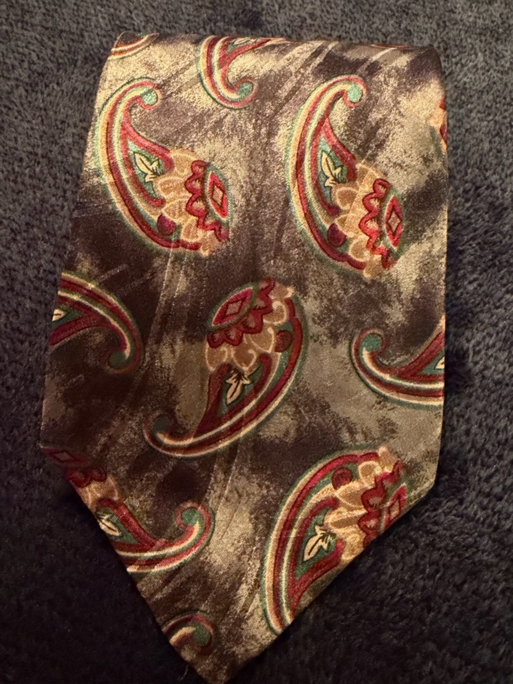 Silk Paisley Men's Tie - Don Loper Beverly Hills